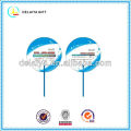 romantic round plastic hand fan